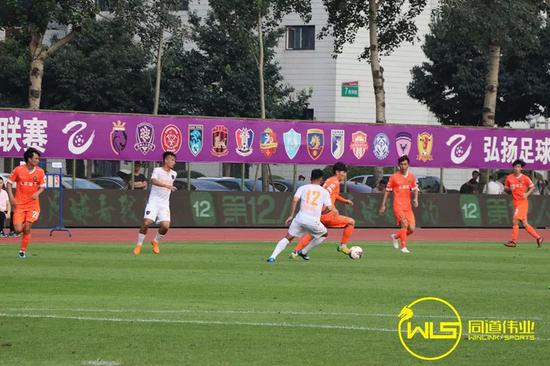 10分鐘，北京理工，18號(hào)龔正進(jìn)球，1-0