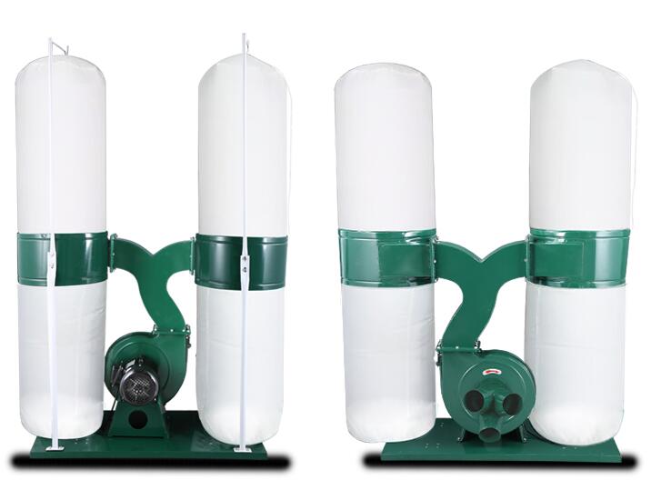 雕刻機吸塵器，3KW雙桶吸塵器
