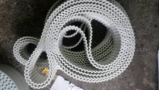 日本NOK同步帶聚氨酯加鋼絲開口帶NOK機(jī)械手皮帶
