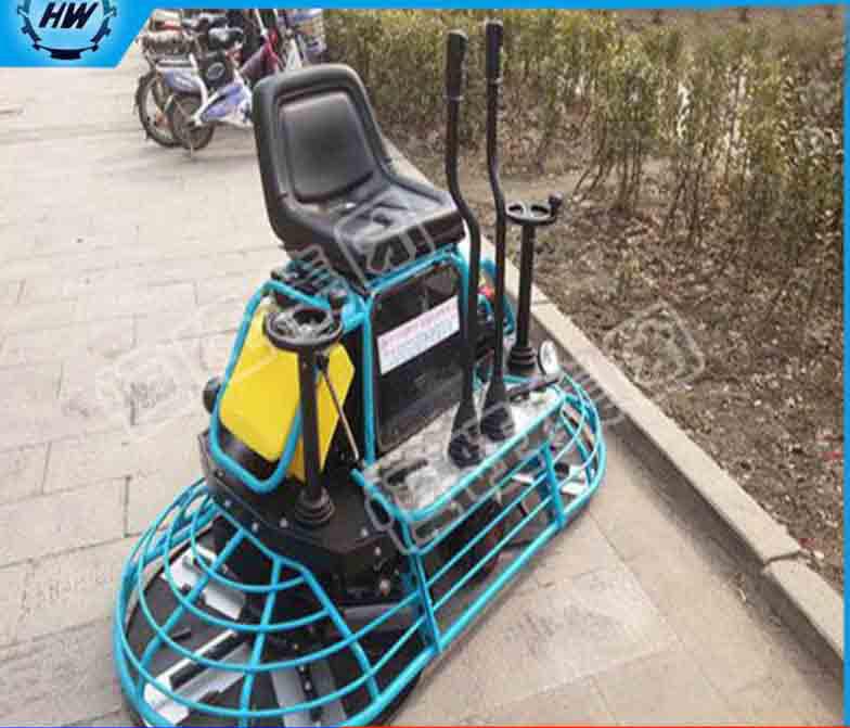座駕混凝土抹光機_混凝土雙盤座駕式抹光機_小型座駕式抹光機