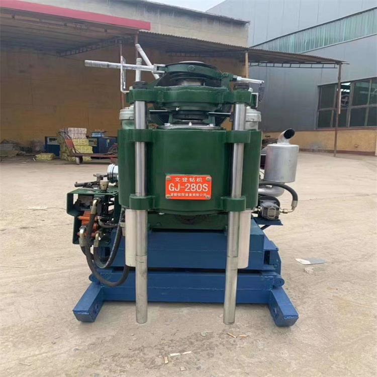 文登200型地質(zhì)探礦鉆機_高速百米鉆機