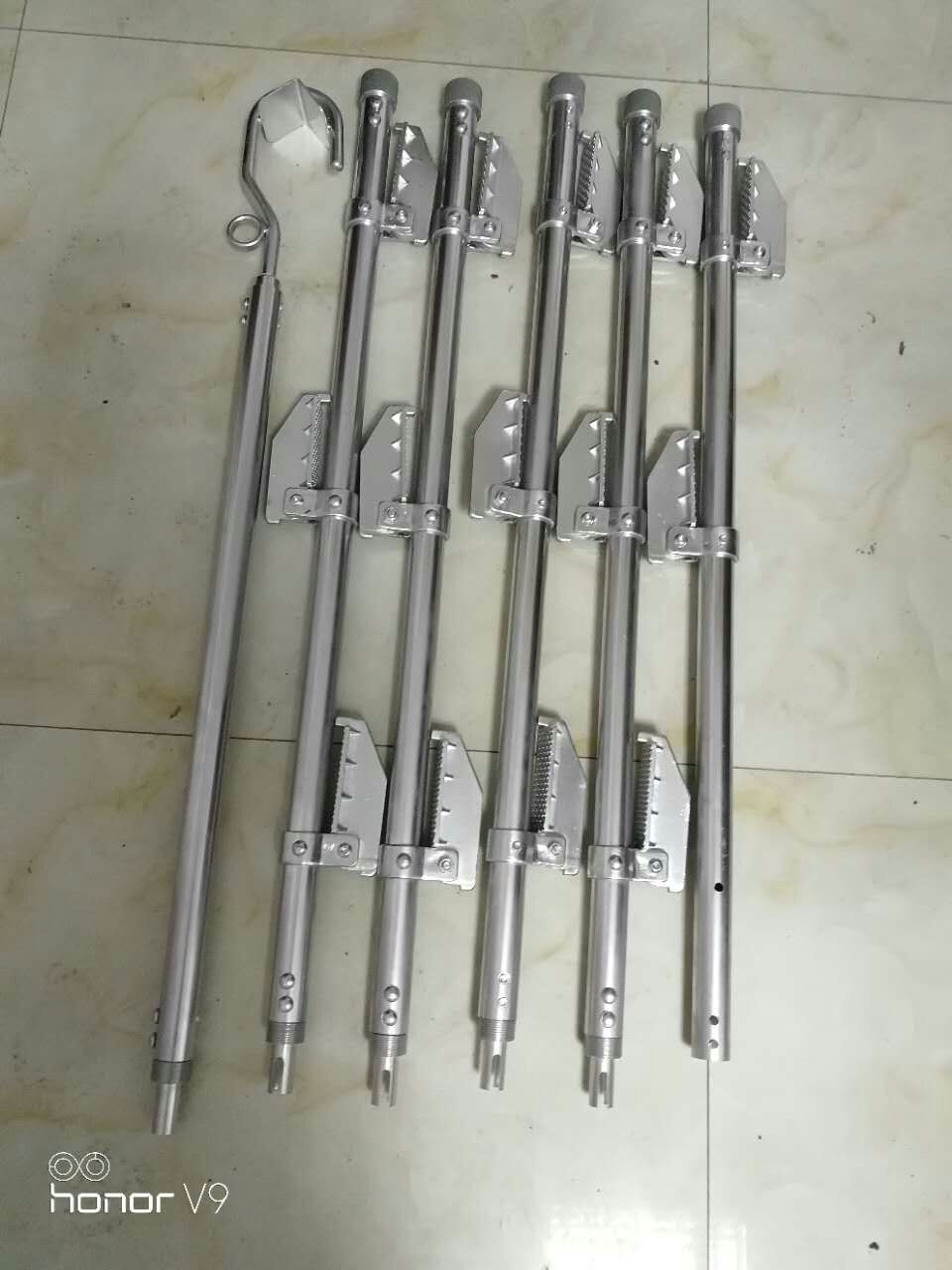 鋁合金獨(dú)角梯_可拆卸可折疊柱式梯子_鐵路鋁合金蜈蚣梯