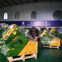 惠州特卡215挖機(jī)破碎錘_連港工兵液壓破碎錘YSW_20