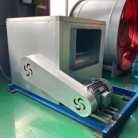 HTFC排煙風機箱，低噪聲柜式離心風機，消防通風離心風機箱