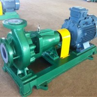 IHF型氟塑料離心泵，氟塑料化工泵，上海三利給您好產(chǎn)品